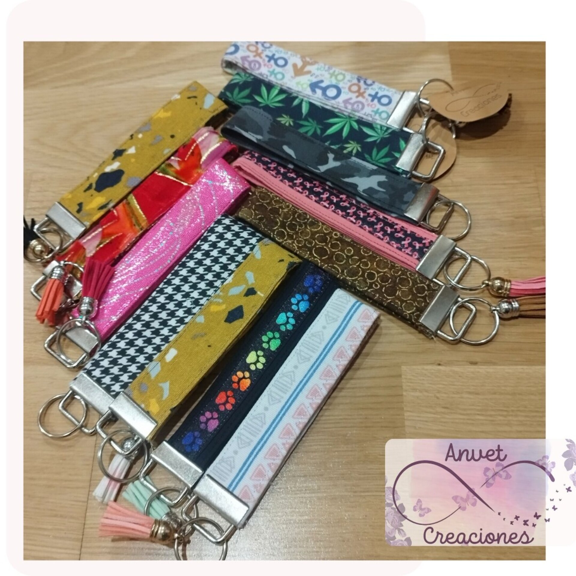 Llaveros de tela - 15